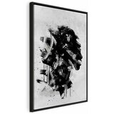  Slika - Classic Profile (1 Part) Vertical 40x60 U crnom drvenom okviru | shoptok.hr