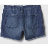 GAP Junior Denim Cargo Shorts Stride - Girls | Shoptok.si