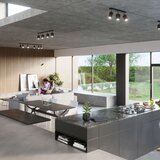  Stropna svetilka MERIDA 6L črna, (21347745) | Shoptok.si