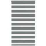 vidaXL Zebra senčilo temno sivo 70x100 cm tkanina širina 65,9 cm Cene