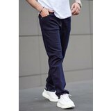 Madmext Dark Blue Straight Fit Men's Denim Trousers Jeans 6856 cene