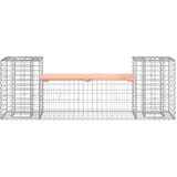  Vrtna klupa s gabionskim dizajnom 183x41x60,5 cm drvo duglazije | Eponuda.ba