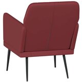  Fotelj vinsko rdeč 61x78x80 cm umetno usnje, (20929574) | Shoptok.si