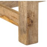  Blagovaonski stol 140 x 70 x 75 cm masivnog drvo manga | shoptok.hr