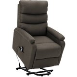 vidaXL stol s funkcijo vstajanja taupe blago | Shoptok.si
