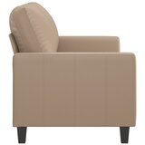  Dvosjed od tkanine boja cappuccina 120 cm od umjetne kože | shoptok.hr
