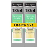 T/Gel Šampon protiv Peruti za Masnu Kosu - Set 2 x 250 ml