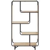  Visoka komoda Hrast sonoma 80 x 37.5 x 144 cm Prerađeno drvo Slike