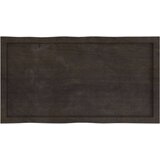 vidaXL Mizna plošča temno siva 100x50x4 cm obdelana trdna hrastovina | Shoptok.si