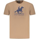 U.S. Grand Polo Club US Grand Polo Muška Majica Kratkih Rukava Smeđa | shoptok.hr
