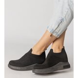 Gemre Black slip-on sock sneakers Merinsa | shoptok.hr