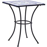 vidaXL Bistro stolić s mozaikom plavo-bijeli 60 cm keramički Cijene