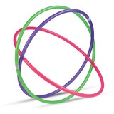  Hula Hoop Color d60 Androni – otroški obroč za igro, vadbo in zabavo, vijoličen | Shoptok.si