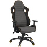 Novel GAMING STOL kovina, umetna masa, tekstil siva, črna | Shoptok.si