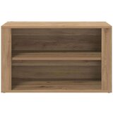 vidaXL Polica za čevlje artisan hrast 75 x 35 x 45 cm Konstruiran les | Shoptok.si
