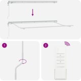 Retraktilna tenda Rumena 400 x 200 cm blago, (5000206686) | Shoptok.si