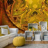  Samoljepljiva foto tapeta - Mandala: Golden Poem 98x70 Cijene
