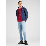 Tommy Jeans Prijelazna jakna 'ESSENTIAL' morsko plava / mornarsko plava / crvena / bijela | shoptok.hr