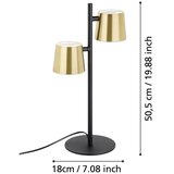 Eglo 39986 - LED stona lampa ALTAMIRA 2xGU10/4,6W/230V 3000K zlatna Slike