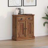 Ormarić za pohranu Prirodna 65 x 30 x 75 cm Čvrsto teak drvo | shoptok.hr