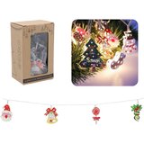 Molarem Home Božićne LED lampice na baterije – 10 svjetala s toplo bijelim svjetlom, 2,20 m | shoptok.hr
