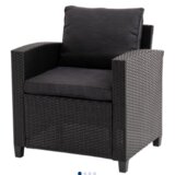  Lounge stolica Ulehuse crna | Eponuda.com