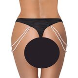 Cottelli Luksuzne tange s izvezenim perlama (crne) - M/L | shoptok.hr