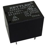 Zettler Electronics AZ943-1CH-24DEFGW relej za tiskane pločice 24 V/DC 15 A 1 prebacivanje 1 St. Cijene