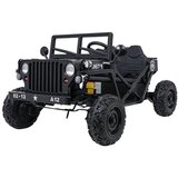 Dječji automobil na akumulator STAR Military, crni Slike