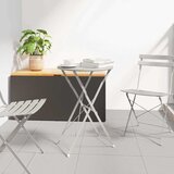 Bistro Stol Bež Ø 50 x 71 cm Čelik s prahom Cijene