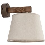  Brilagi - Zidna lampa LATTE 1xE27/15W/230V borovina/bež | Eponuda.com