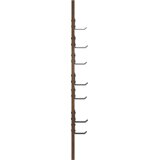  Vješalica za kapute na zidu Dimljeni hrast 30 x 1,5 x 80 cm | Eponuda.com