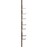  Vješalica za kapute na zidu Dimljeni hrast 30 x 1.5 x 80 cm | shoptok.hr