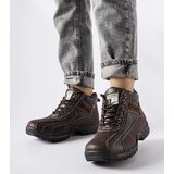 Gemre Curzio brown boys' insulated shoes | Shoptok.si