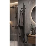  Vertaduro - Električni sušač za peškire MEDA 37 W 118 x 16 cm crni | Eponuda.com