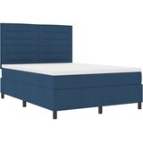  Krevet s kutijom s madracem i LED plavom 160x200 cm Tkanina | shoptok.hr