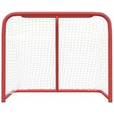  Gol za hokej crveno-bijeli 183 x 71 x 122 cm od poliestera | shoptok.hr