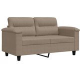  Dvosjed smeđesivi 120 cm od mikrovlakana | shoptok.hr