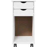  Mobilni ormar Bijeli 34 x 39 x 65,5 cm Masivna borovina | Eponuda.com