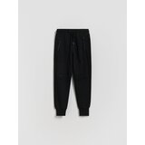 Reserved Pamučne jogger hlače - crno | shoptok.hr