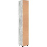  Kupaonski ormar s pohranom Betonski sivi 30 x 35 x 192 cm | shoptok.hr