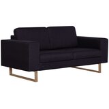  2-dijelni set sofa od tkanine crni | shoptok.hr