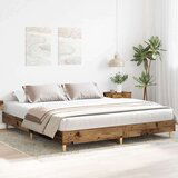  Posteljni okvir brez vzmetnice star les 180x200 cm, (21792731) | Shoptok.si