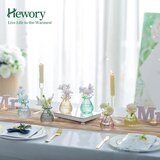 HEWORY 6x mini steklena vaza za rože, večbarvna | Shoptok.si