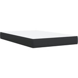 Krevet s oprugama i madracem crni 120 x 200 cm od umjetne kože | shoptok.hr