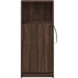  Komoda s LED svjetlima boja hrasta 42,5 x 34 x 100 cm drvena | shoptok.hr