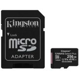 Kingston 256GB Micro SD class 10 UHS-I U1 V10 A1 150MB/s sa adapterom | ePonuda.com