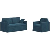  Set sofe 2 pcs Plava 158 x 78 x 80 cm Baršun | Eponuda.com
