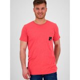 Alife and Kickin Red Men's T-shirt with print on the back - Men Cene