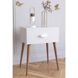 MID.YOU Nočna Omarica Singol L, Bela | Shoptok.si